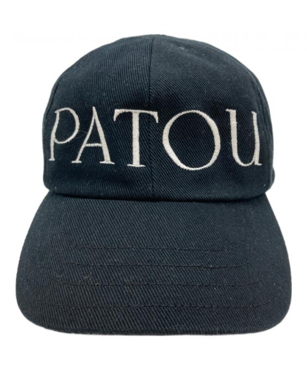 PATOU ブラック キャップ M-Lサイズ 中古・古着通販】Patou (パトゥ) キャップ ブラック サイズ:ML