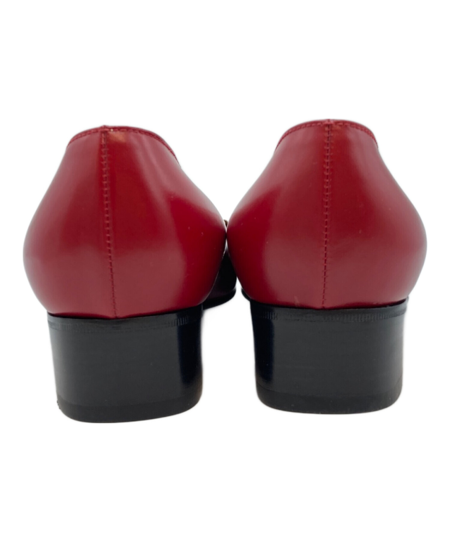 中古・古着通販】CELINE (セリーヌ) パンプス レッド サイズ:35 1/2