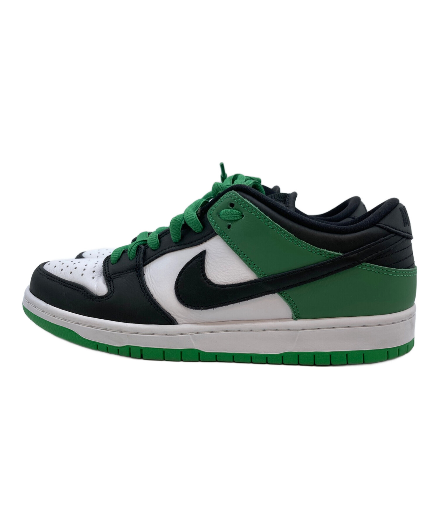 中古・古着通販】NIKE (ナイキ) SB Dunk Low Pro ブラック×グリーン 