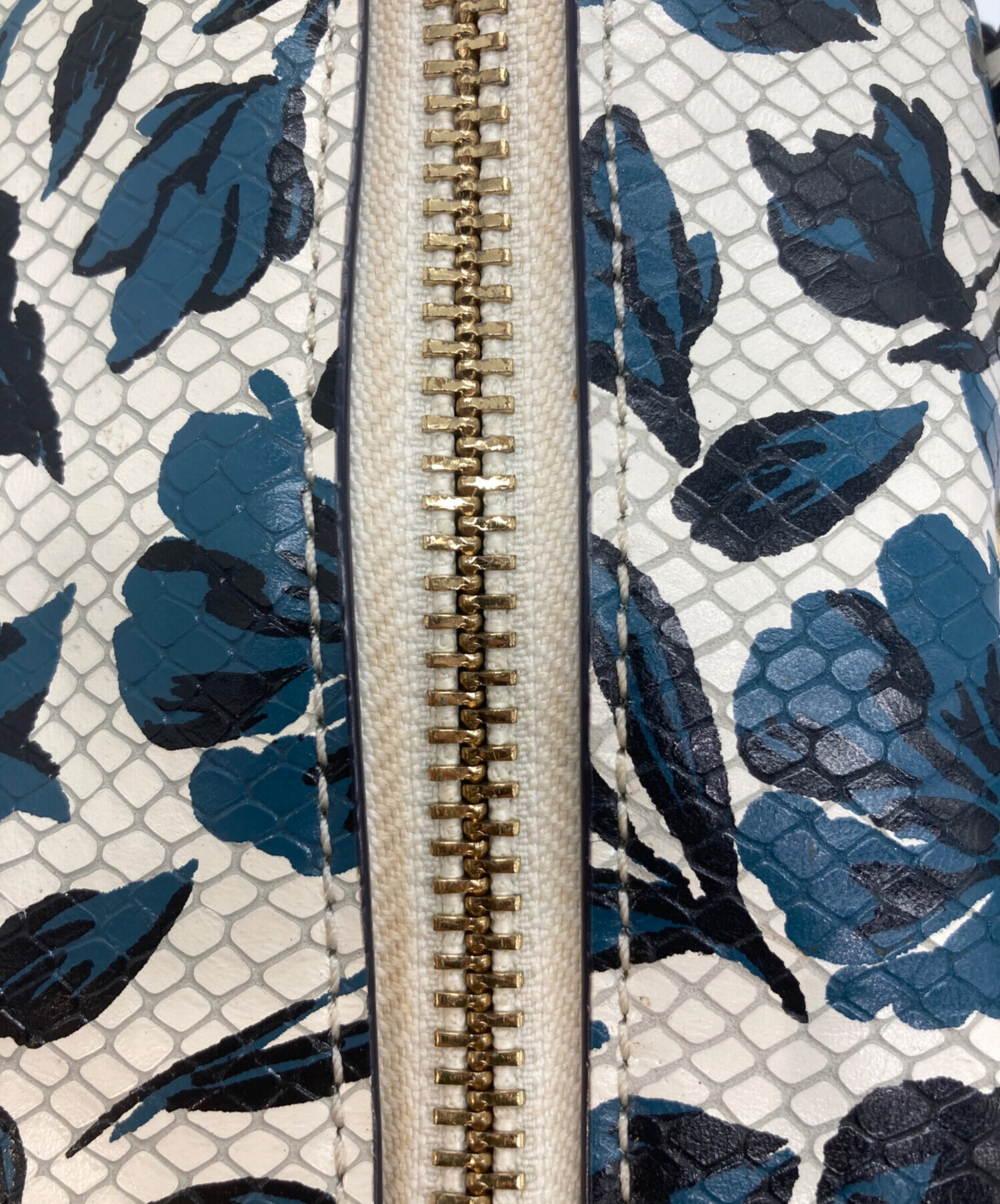 中古・古着通販】TORY BURCH (トリーバーチ) 花柄ボストンバック 