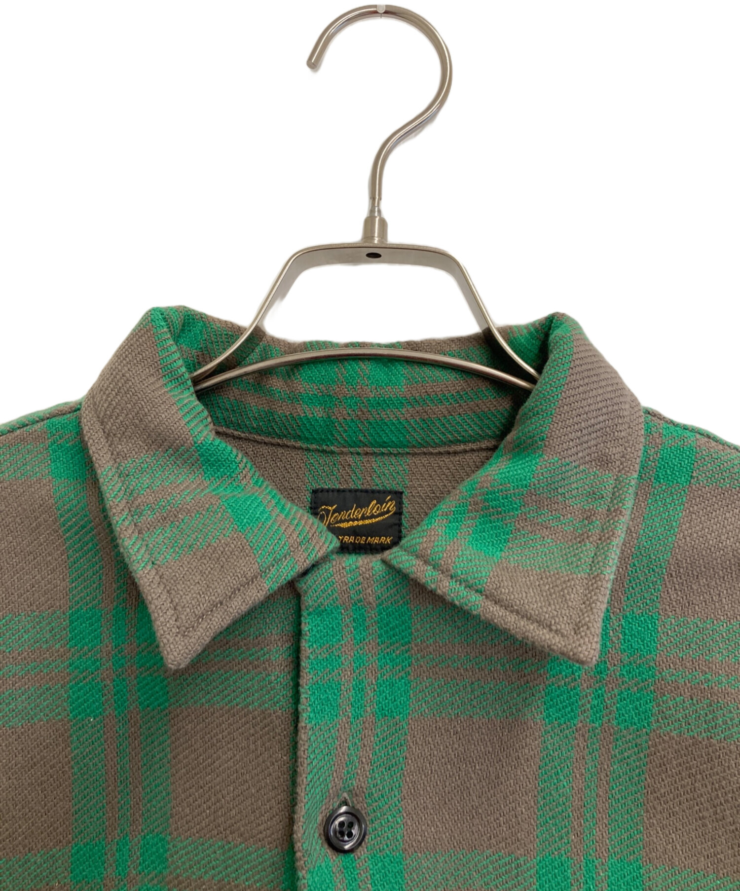 中古・古着通販】TENDERLOIN (テンダーロイン) オープンカラーチェック