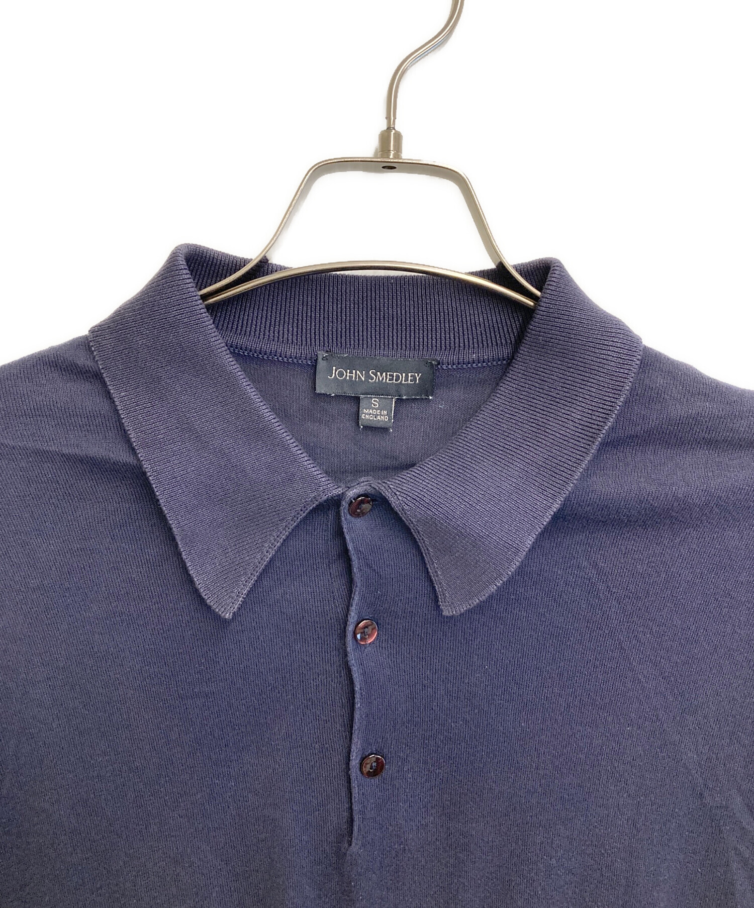 中古・古着通販】JOHN SMEDLEY (ジョンスメドレー) ポロシャツ 