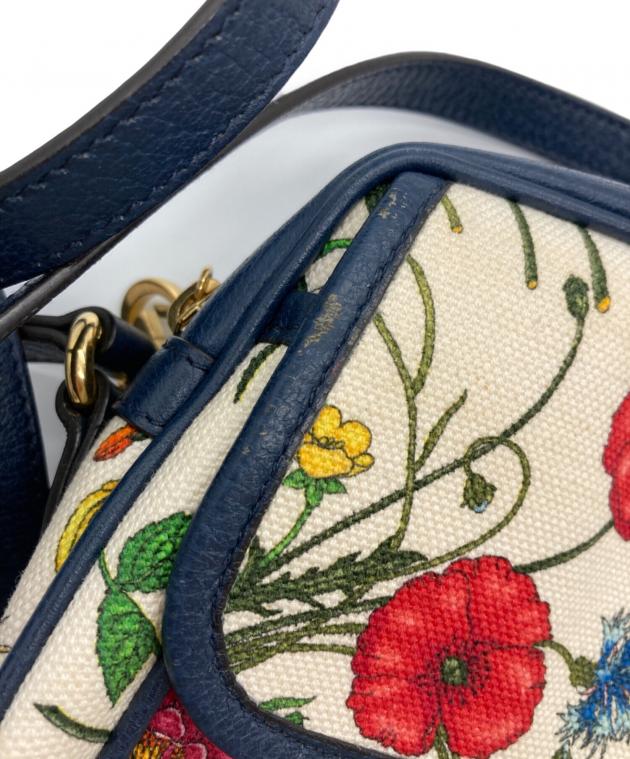 中古・古着通販】GUCCI (グッチ) フローラ ショルダーバッグ マルチ