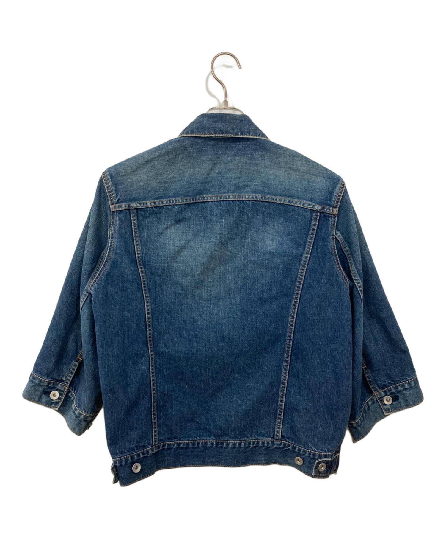 sacai デニムジャケット　サイズ1 sacai デニムジャケット Gジャン サイズ1 美品 Gジャン sacai(サカイ