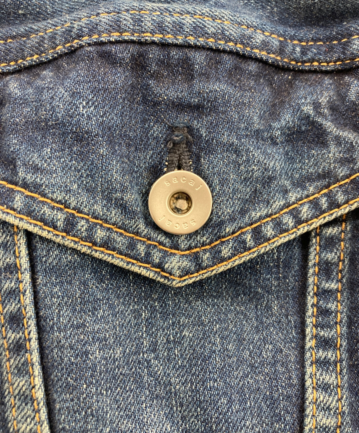 中古・古着通販】sacai (サカイ) ジップデザインデニム