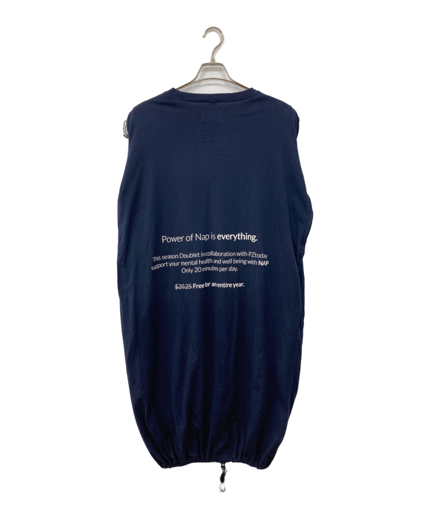 【doublet】POWER NAP T-SHIRT doublet Navy 'Power Nap' T-shirt Doublet