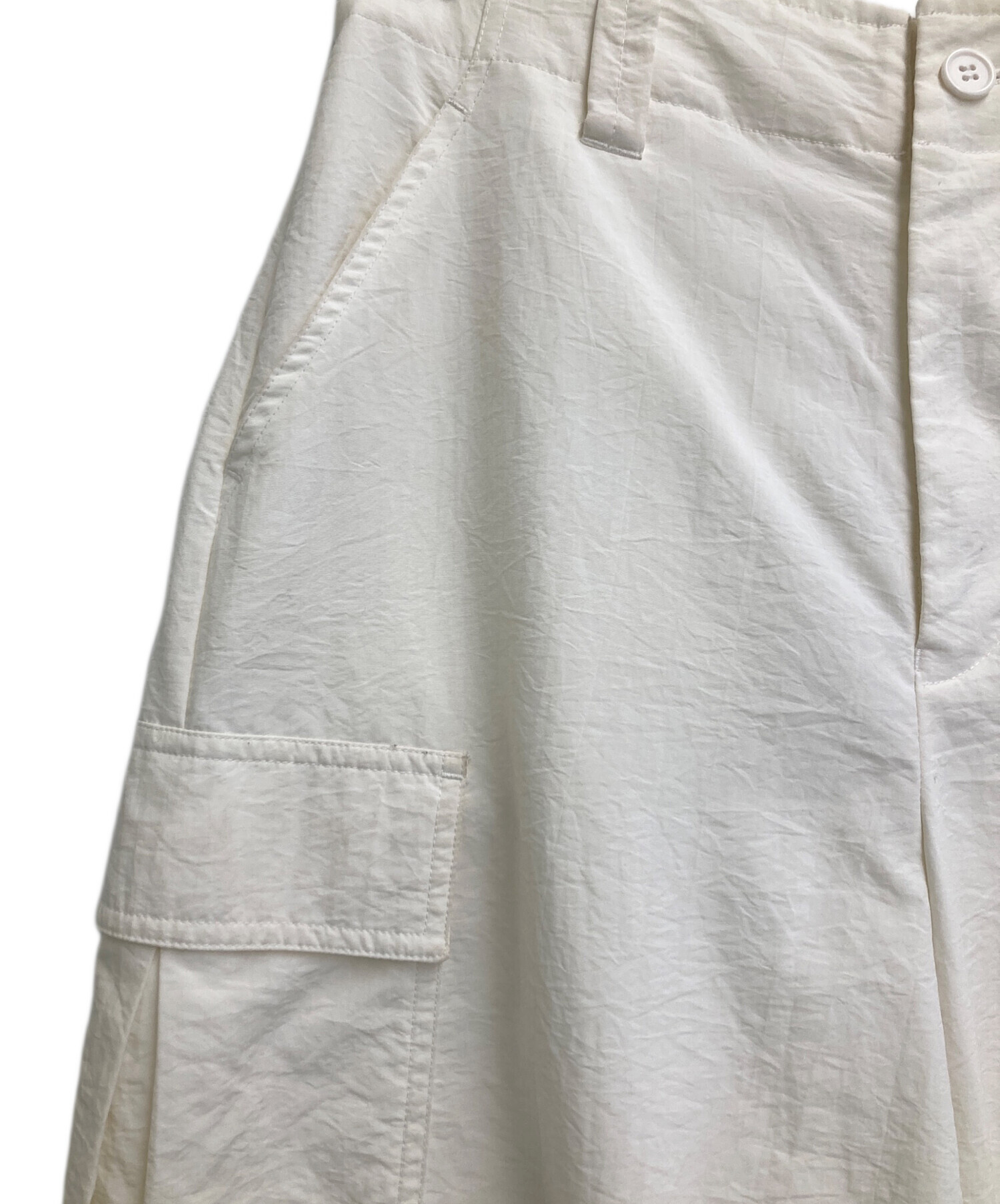 中古・古着通販】emmi (エミ) 撥水 ミリタリーパンツ ホワイト サイズ