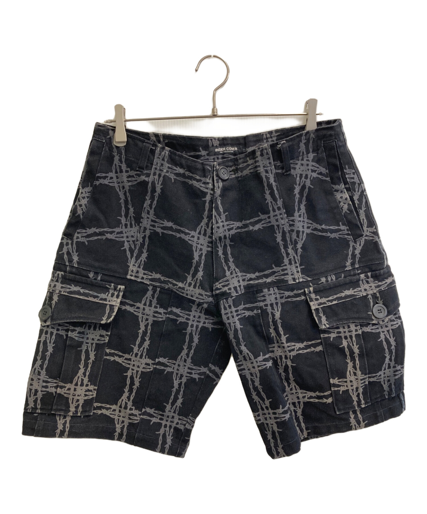 undercover アンダーカバー　カーゴショートパンツ 中古・古着通販】UNDERCOVER (アンダーカバー) 有刺鉄線カーゴショーツ
