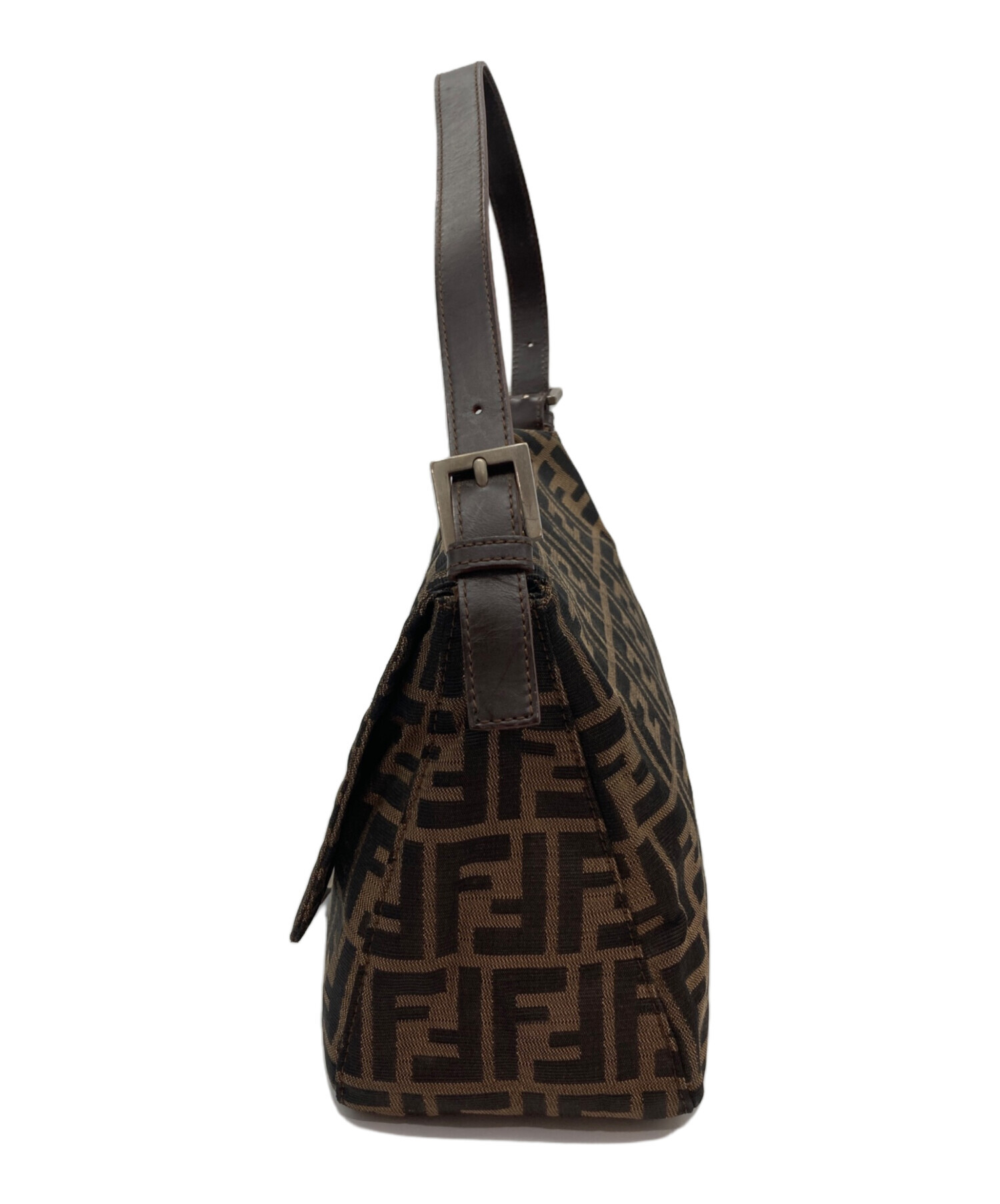 □極美品□ FENDI フェンディ ズッカ柄 ズッキーノ マンマバケット