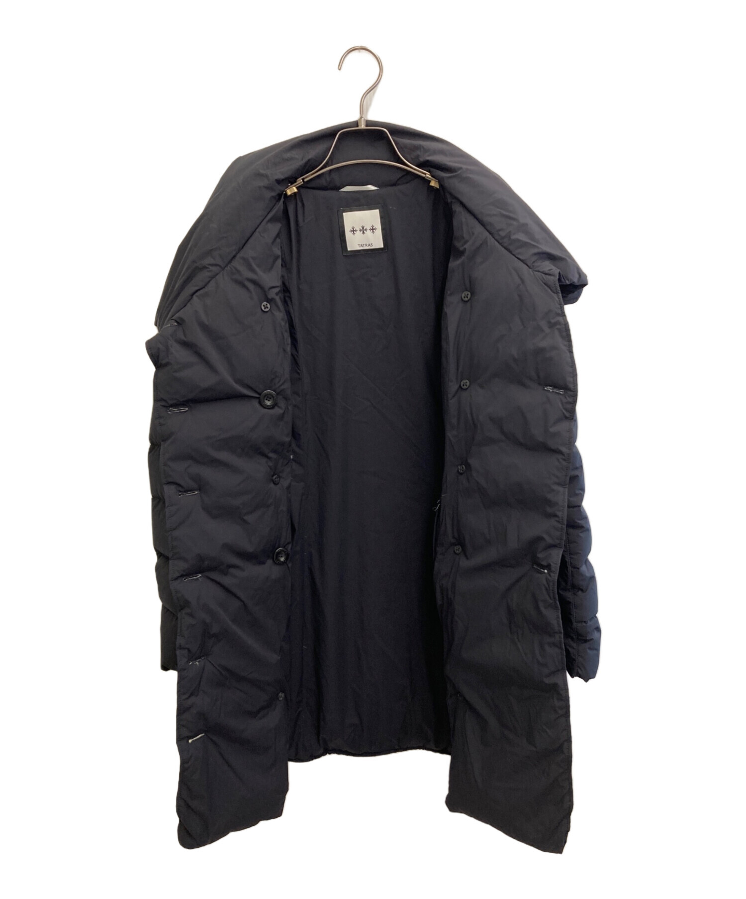 中古・古着通販】TATRAS (タトラス) ダウンコート ネイビー サイズ:02 