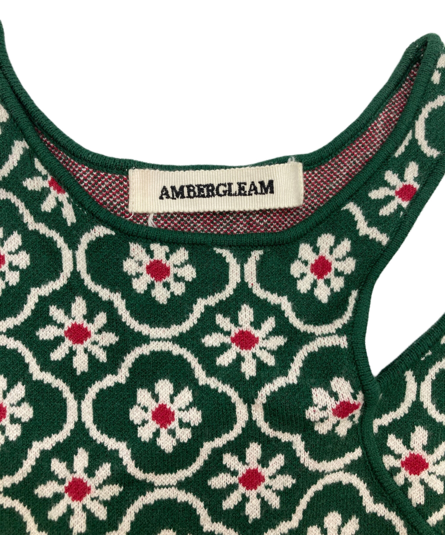 AMBERGLEAM】art knit dress 【公式通販】