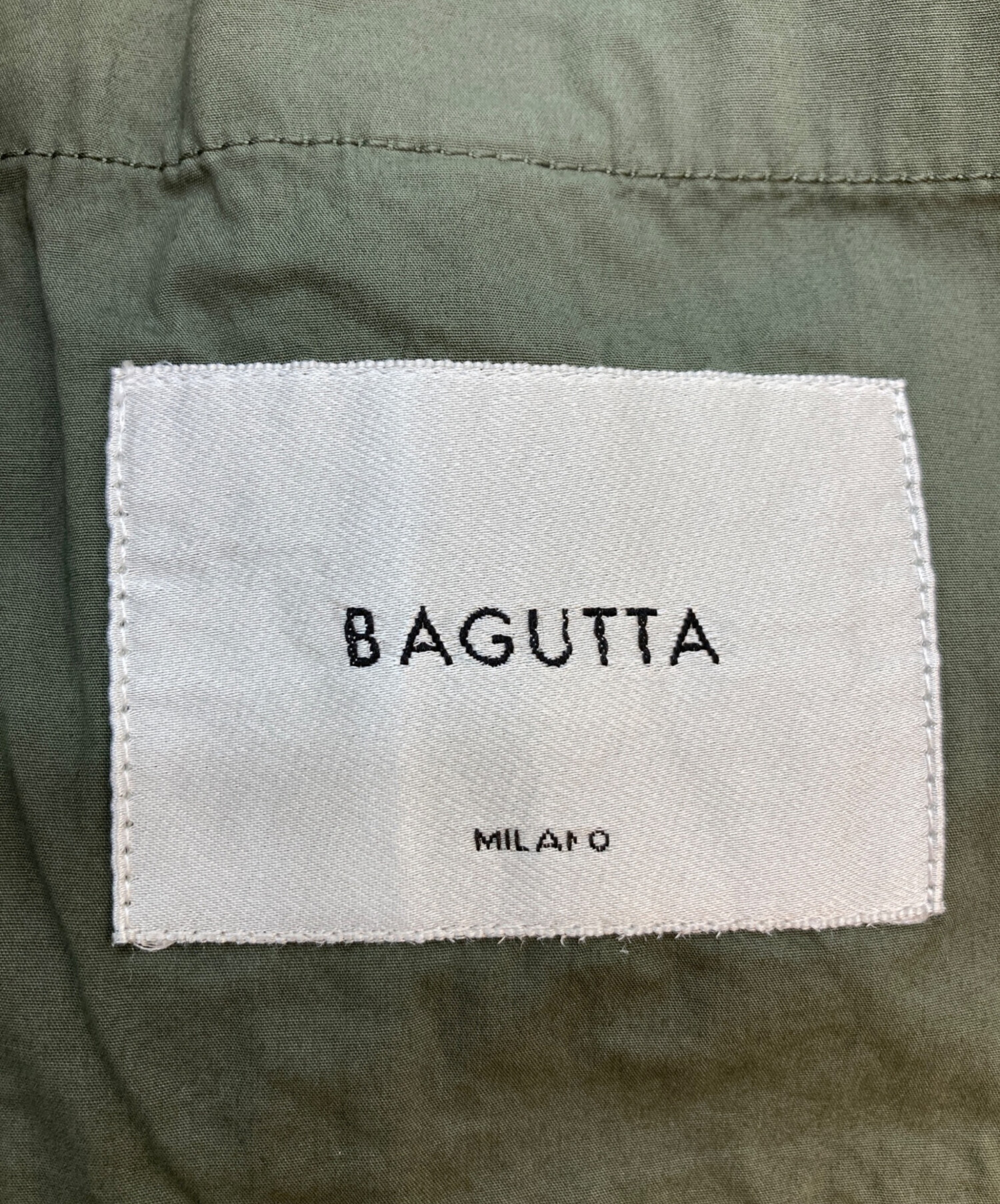 BAGUTTA バグッタ ジャケット オリーブ サイズ 48