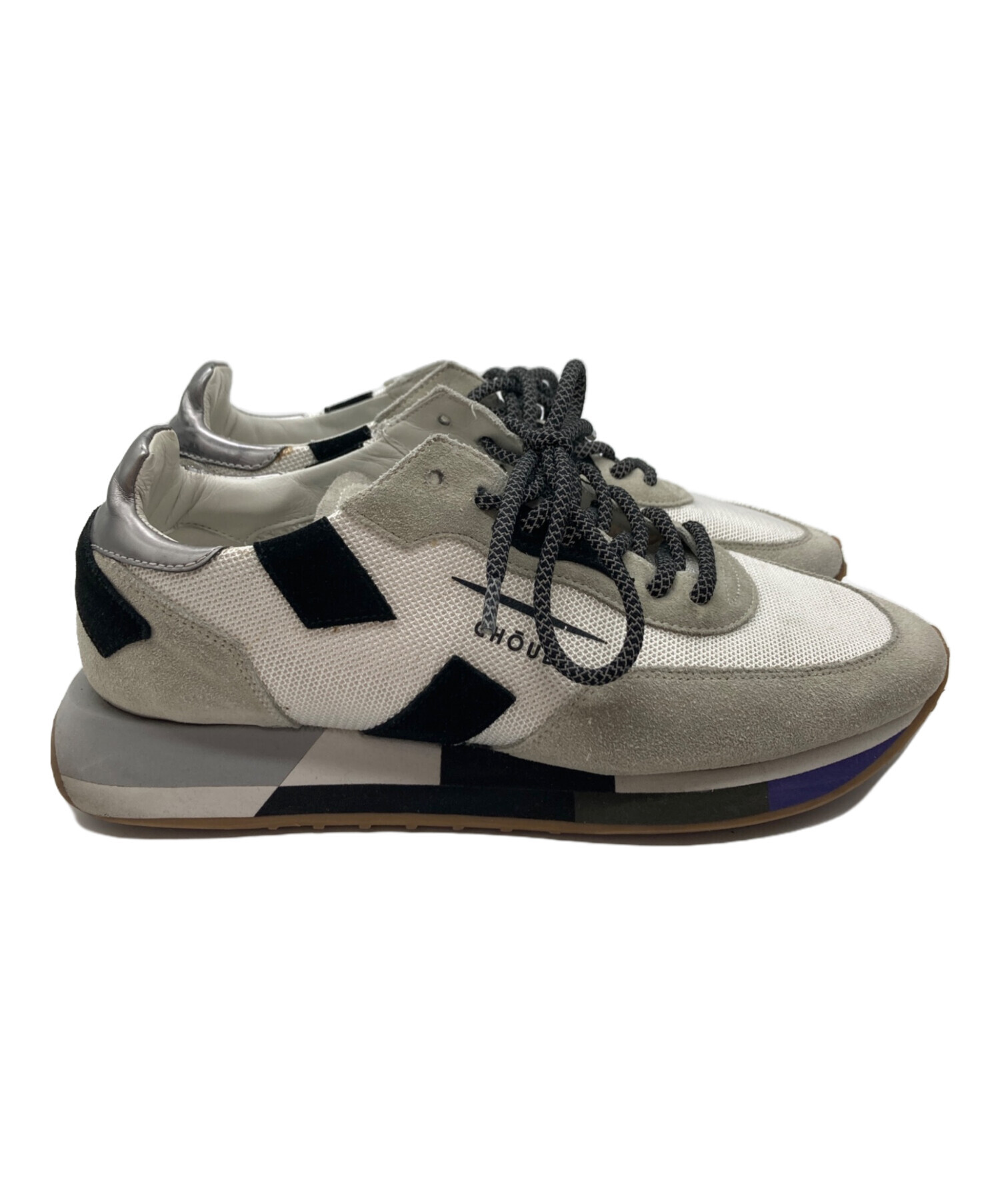 中古・古着通販】GHOUD (ゴウド) スニーカー グレー サイズ:40 