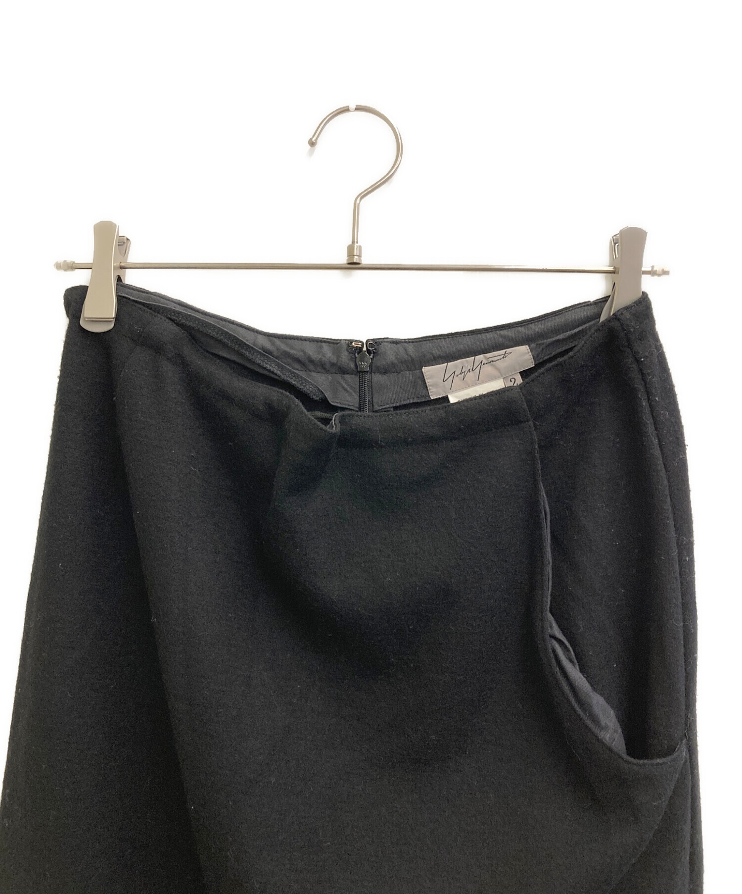 中古・古着通販】YOHJI YAMAMOTO (ヨウジヤマモト) ウールスカート