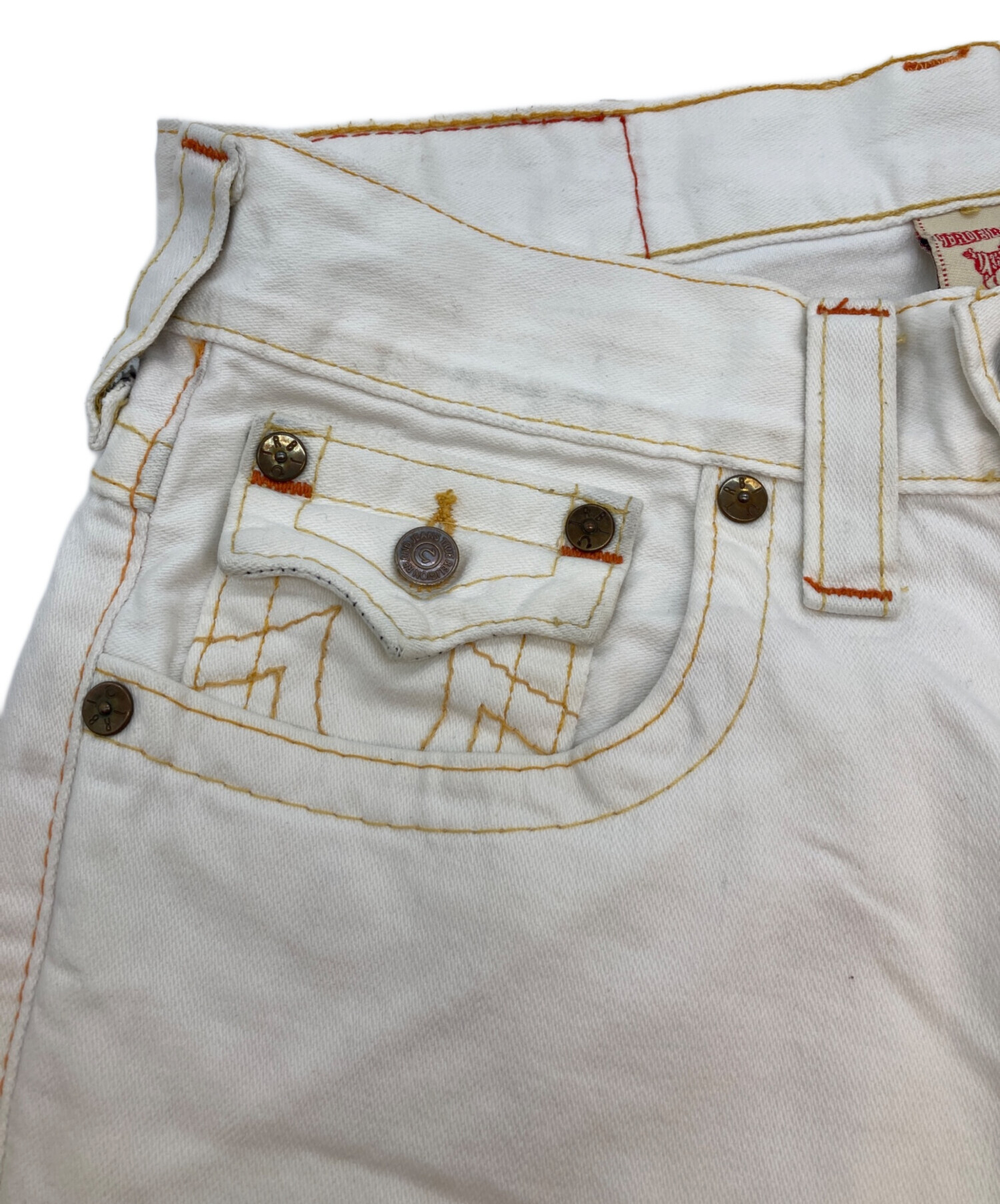 中古・古着通販】TRUE RELIGION (トゥルー レリジョン) ホワイト