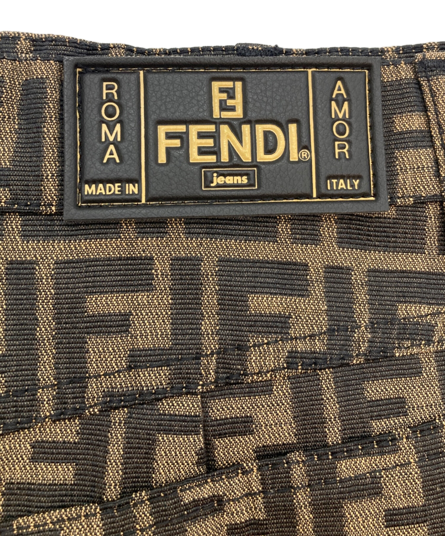 中古・古着通販】FENDI jeans (フェンディ ジーンズ) ズッカミニ