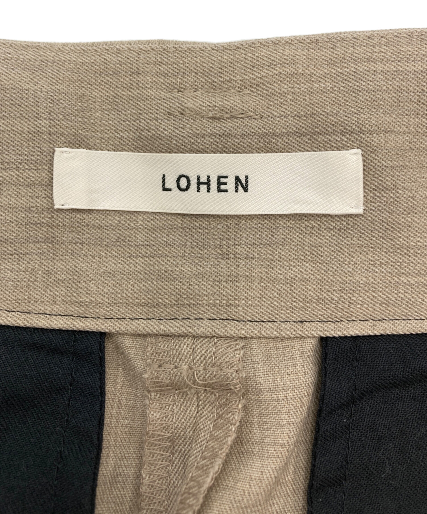 中古・古着通販】LOHEN (ローヘン) ハイカウントウールダブルマッキン