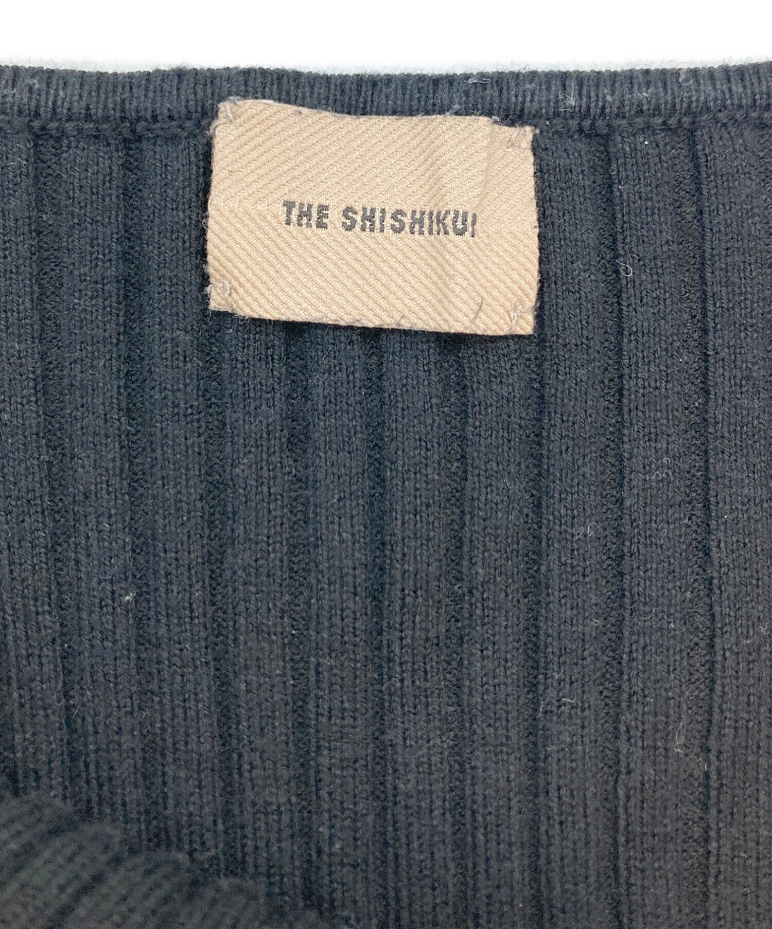 中古・古着通販】THE SHISHIKUI (シシクイ) リブニットキャミソール