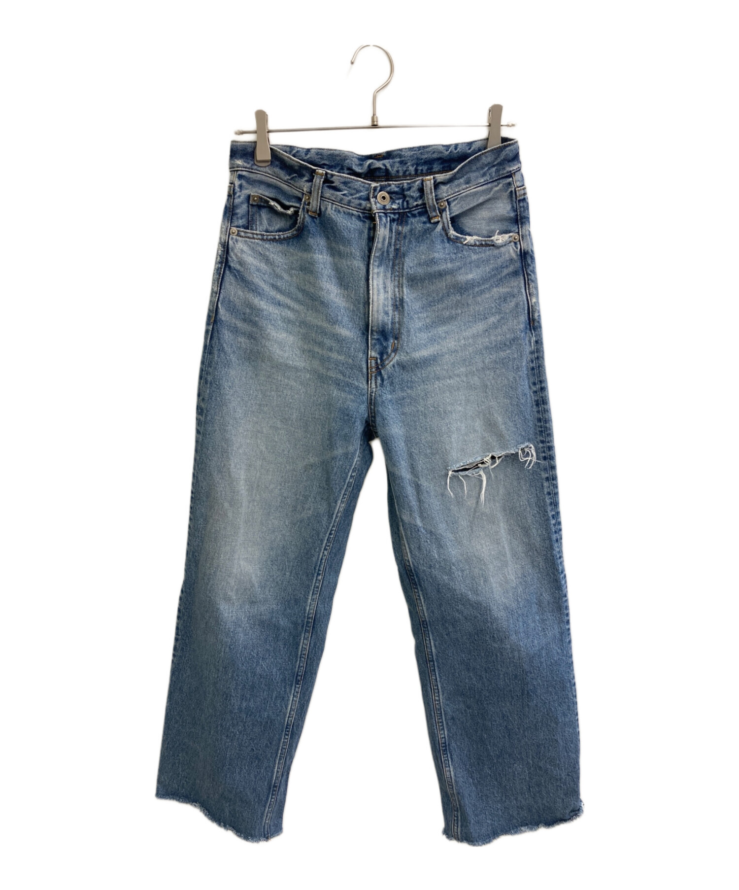 中古・古着通販】Plage (プラージュ) 24SS ダメージデニムパンツ