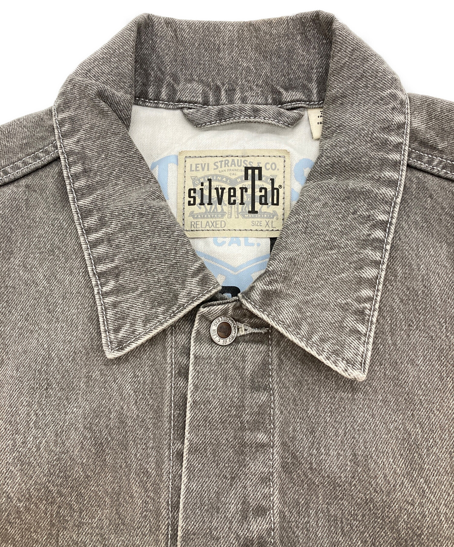 Levi's silverTab オリーブ デニムジャケット 中古・古着通販】Levi's