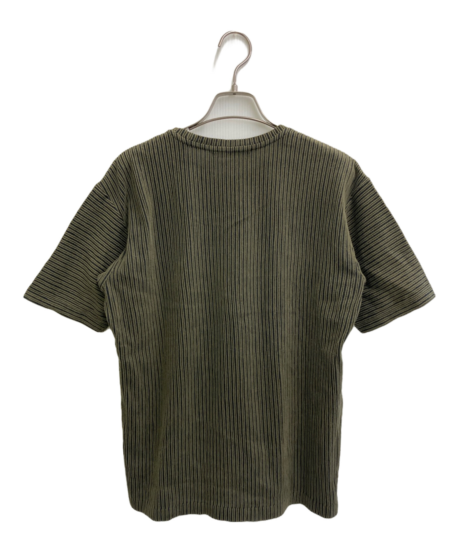 【希少】イッセイミヤケメン ISSEY MIYAKE MEN プリーツジャケット ISSEY MIYAKE MENイッセイミヤケメンプリーツ ノーカラーシャツ S