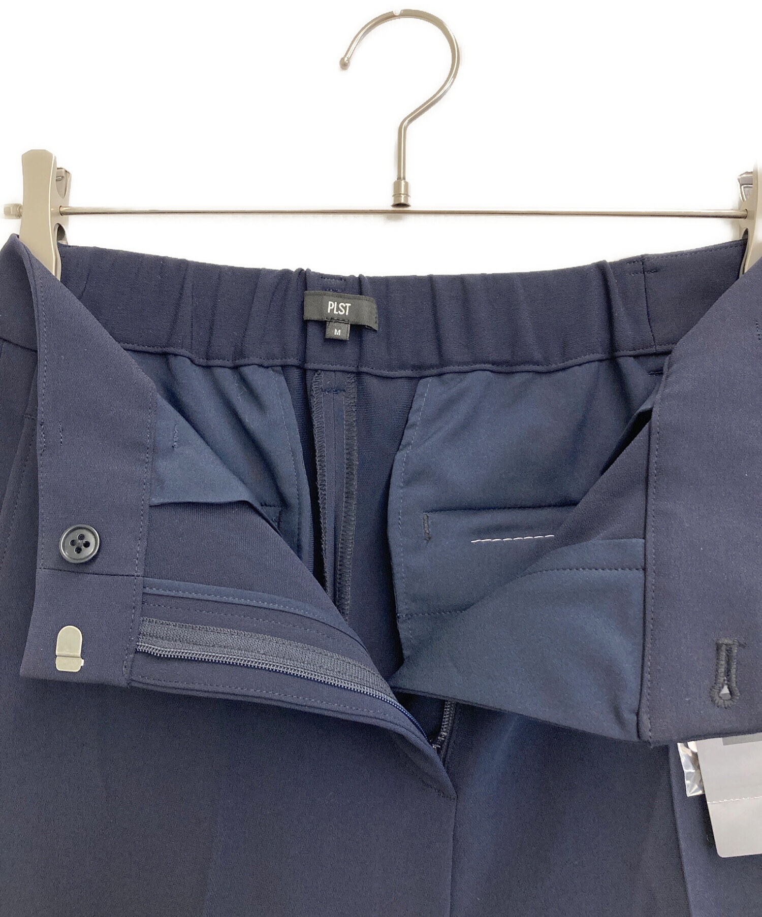 中古・古着通販】PLST (プラステ) トリアセブレンドストレートパンツ