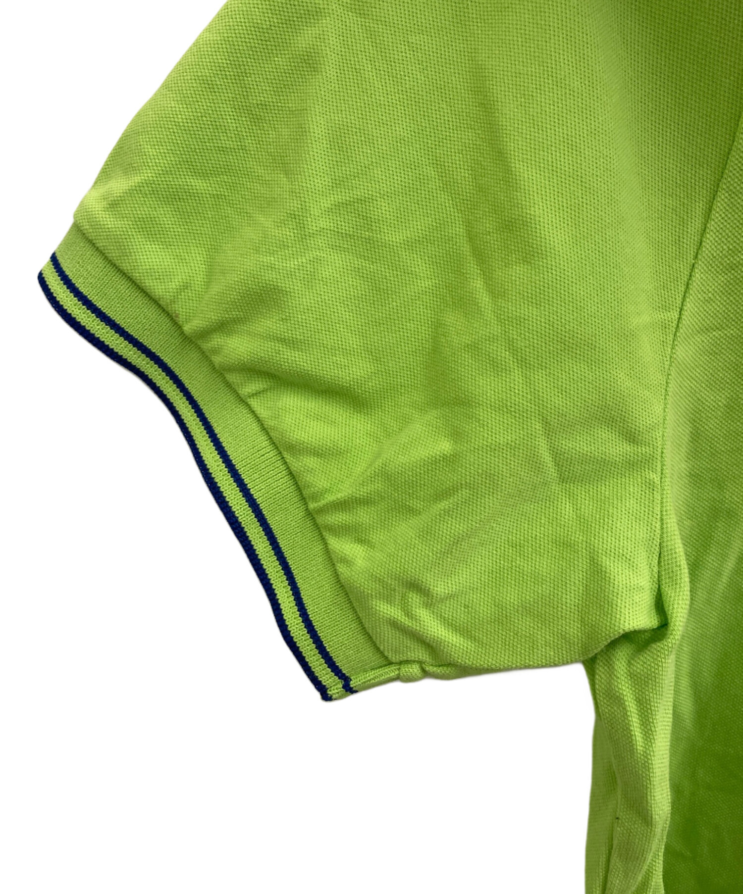 中古・古着通販】STONE ISLAND (ストーンアイランド) ポロシャツ 黄緑 