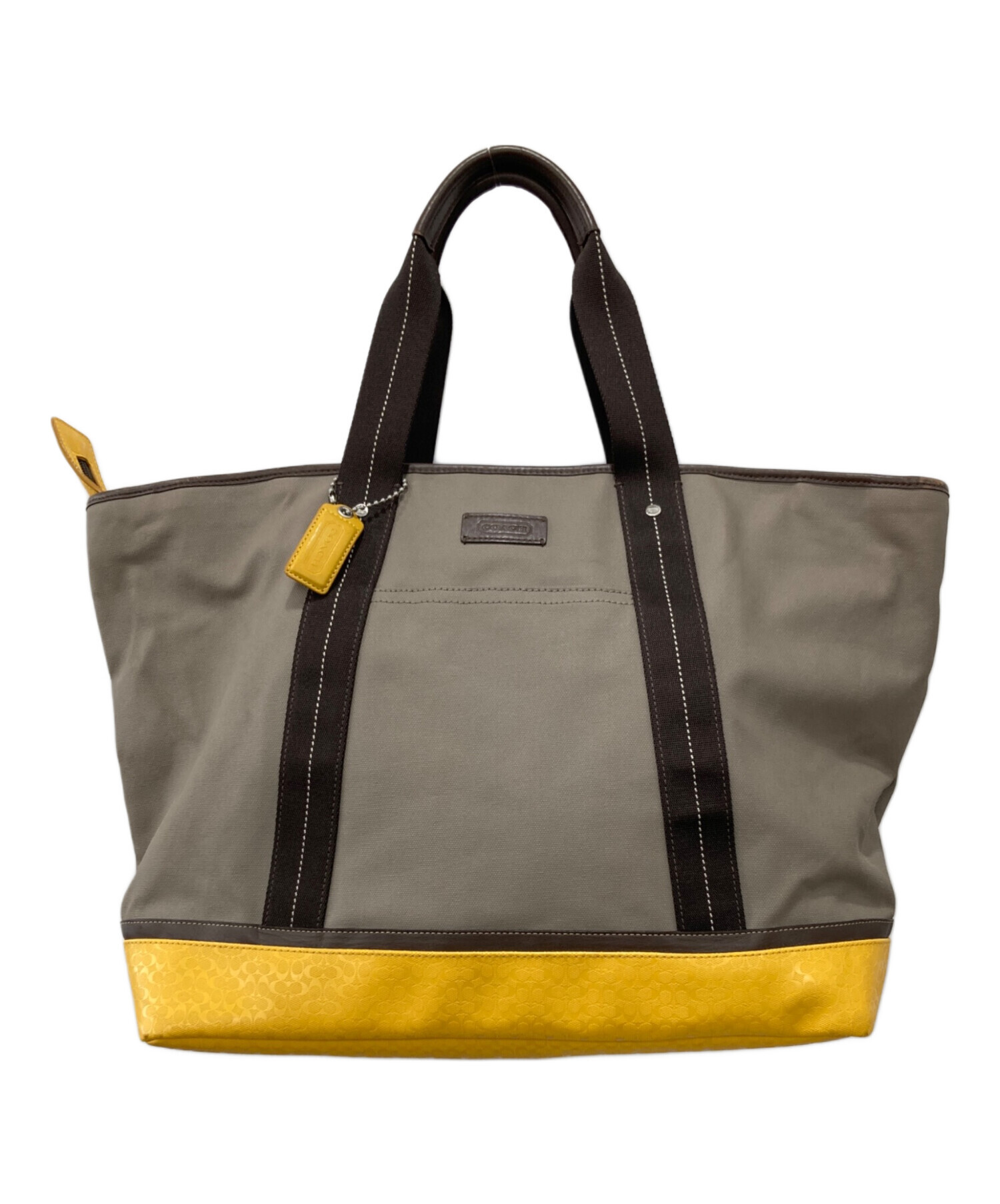 中古・古着通販】COACH (コーチ) トートバッグ ブラウン｜ブランド