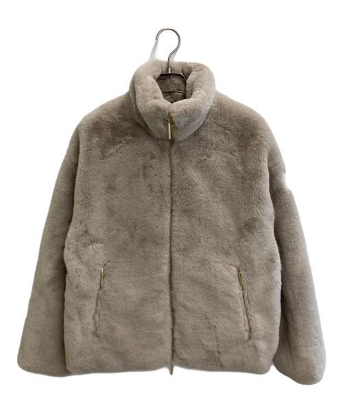 中古・古着通販】TATRAS (タトラス) BARBRA ボアブルゾン ベージュ