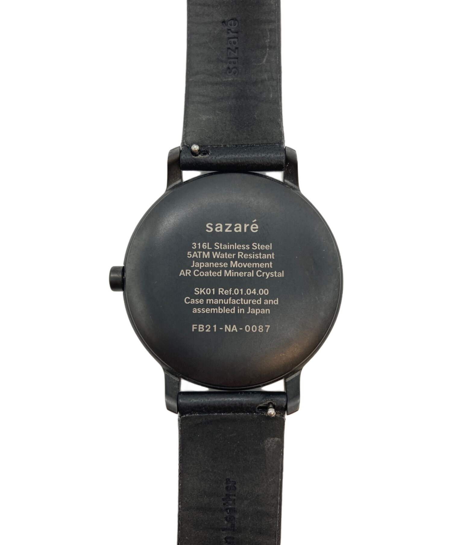 中古・古着通販】sazare (サザレ) リストウォッチ ホワイト サイズ