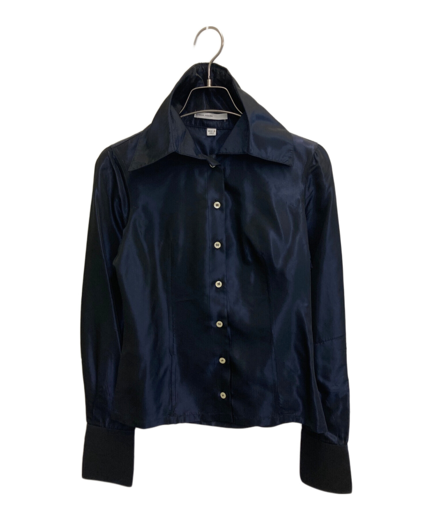 ALEXANDER MCQUEEN カジュアルシャツ M 黒 【古着】【中古】【送料無料】 Alexander McQueen - ALEXANDER MCQUEEN Tシャツ・カットソー M 黒