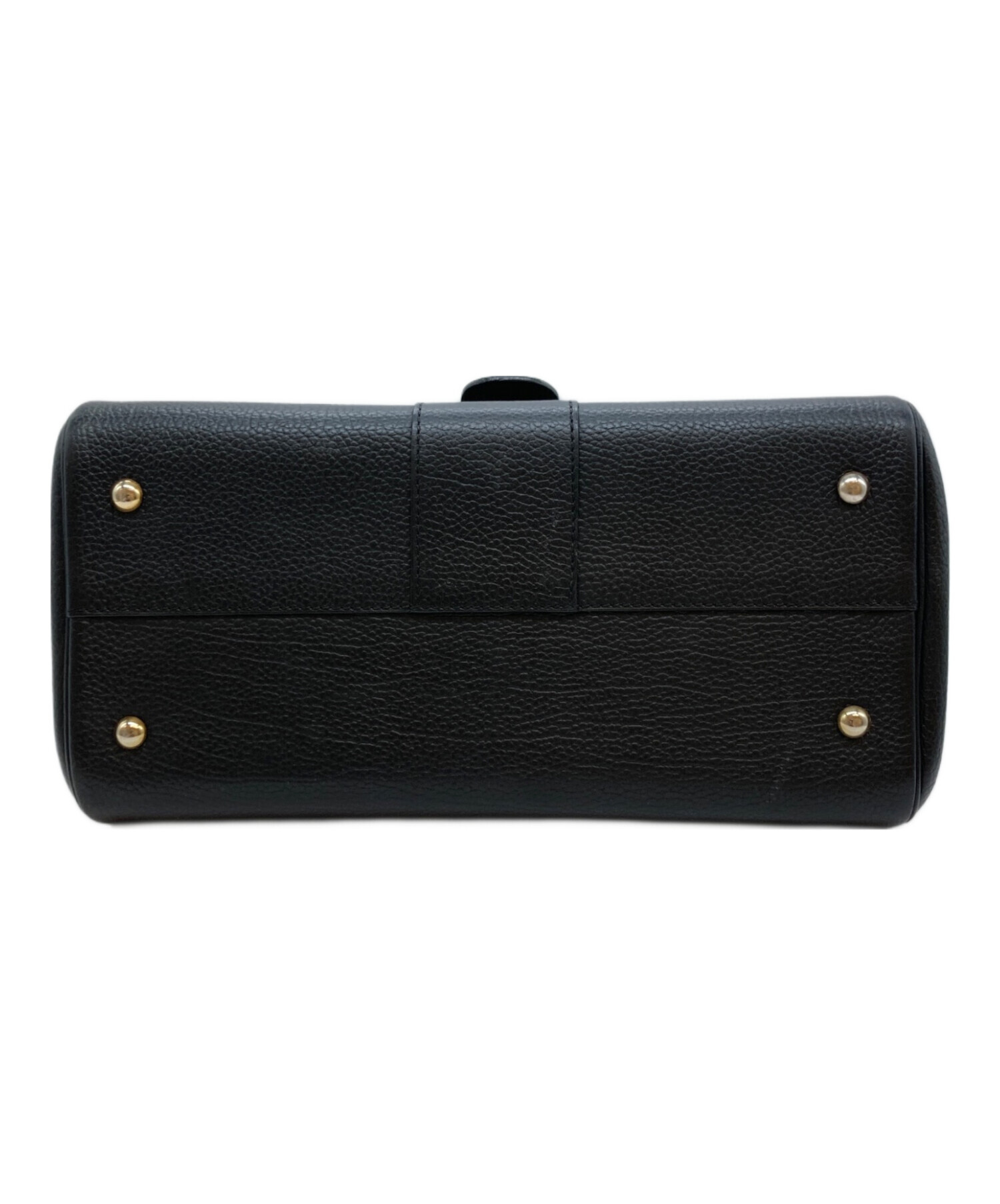 中古・古着通販】DELVAUX (デルヴォー) ハンドバッグ ブラック