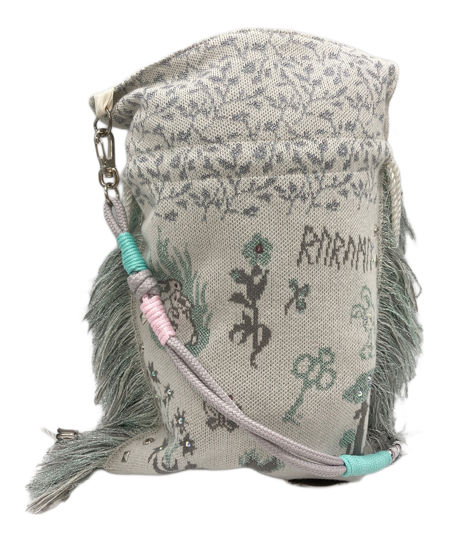 中古・古着通販】rurumu (ルルムウ) adjustable strap jacquard 