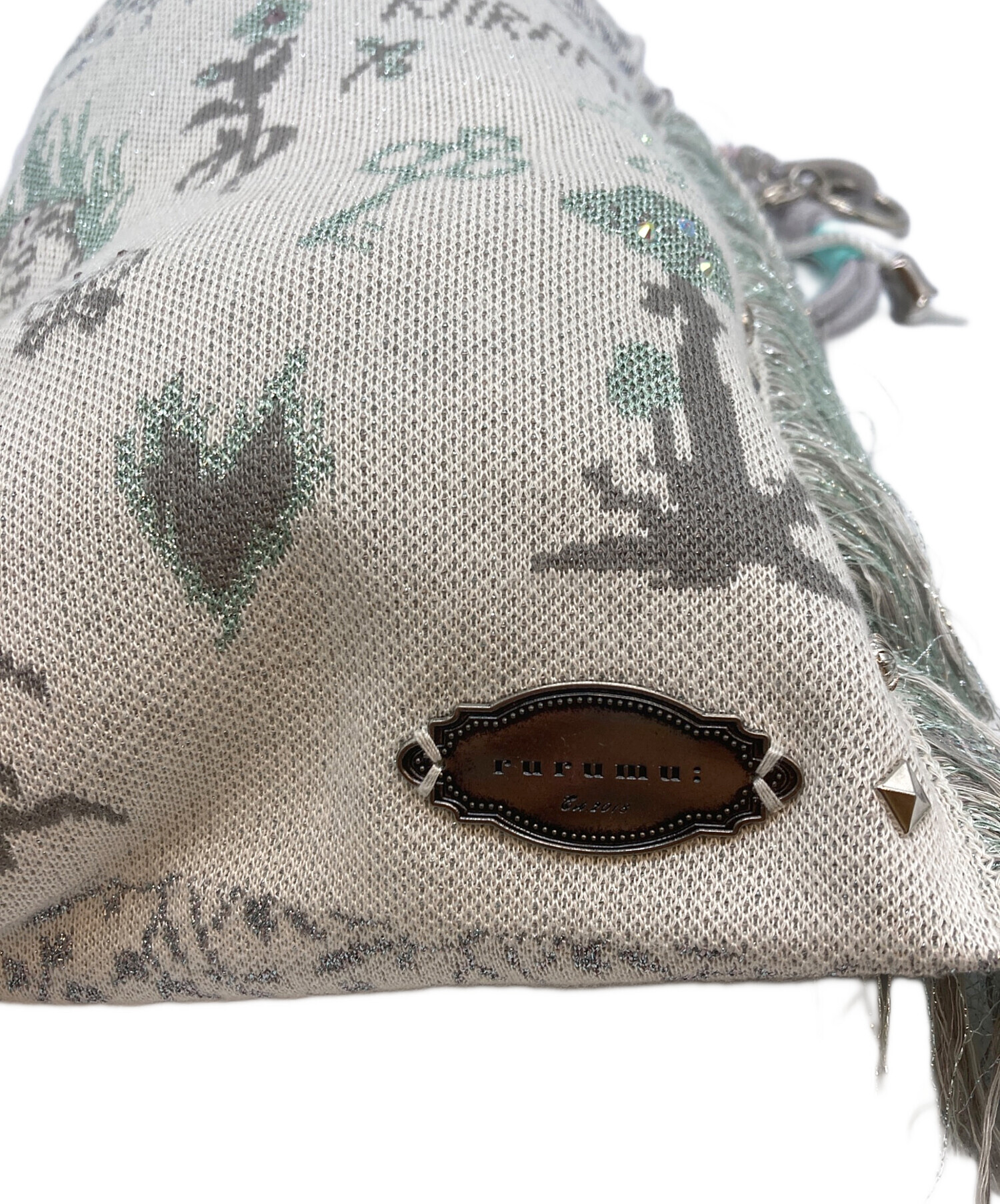 中古・古着通販】rurumu (ルルムウ) adjustable strap jacquard 
