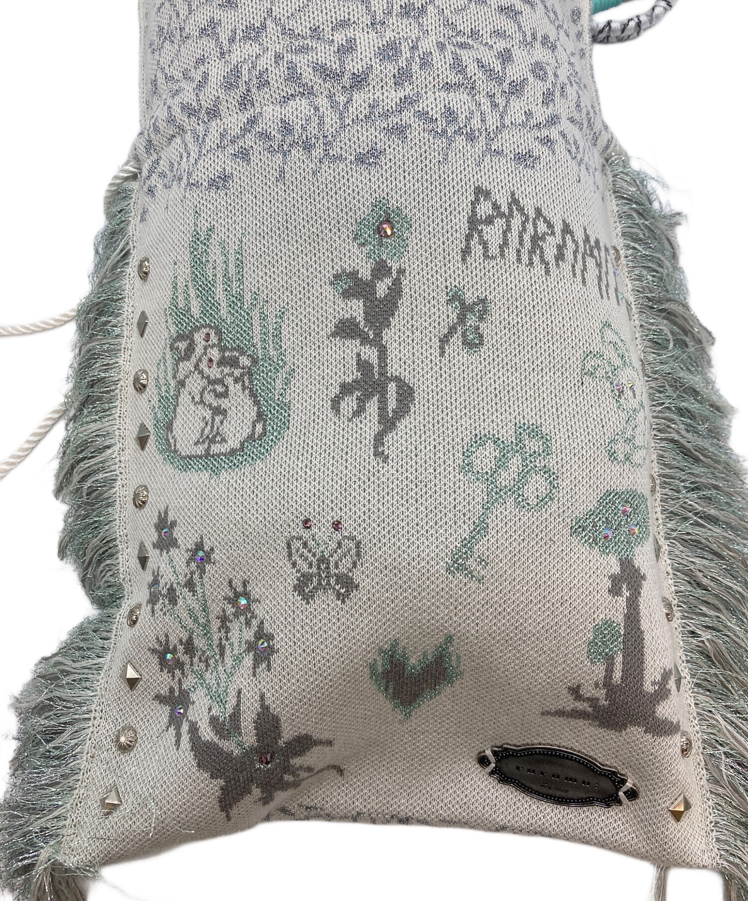 中古・古着通販】rurumu (ルルムウ) adjustable strap jacquard 