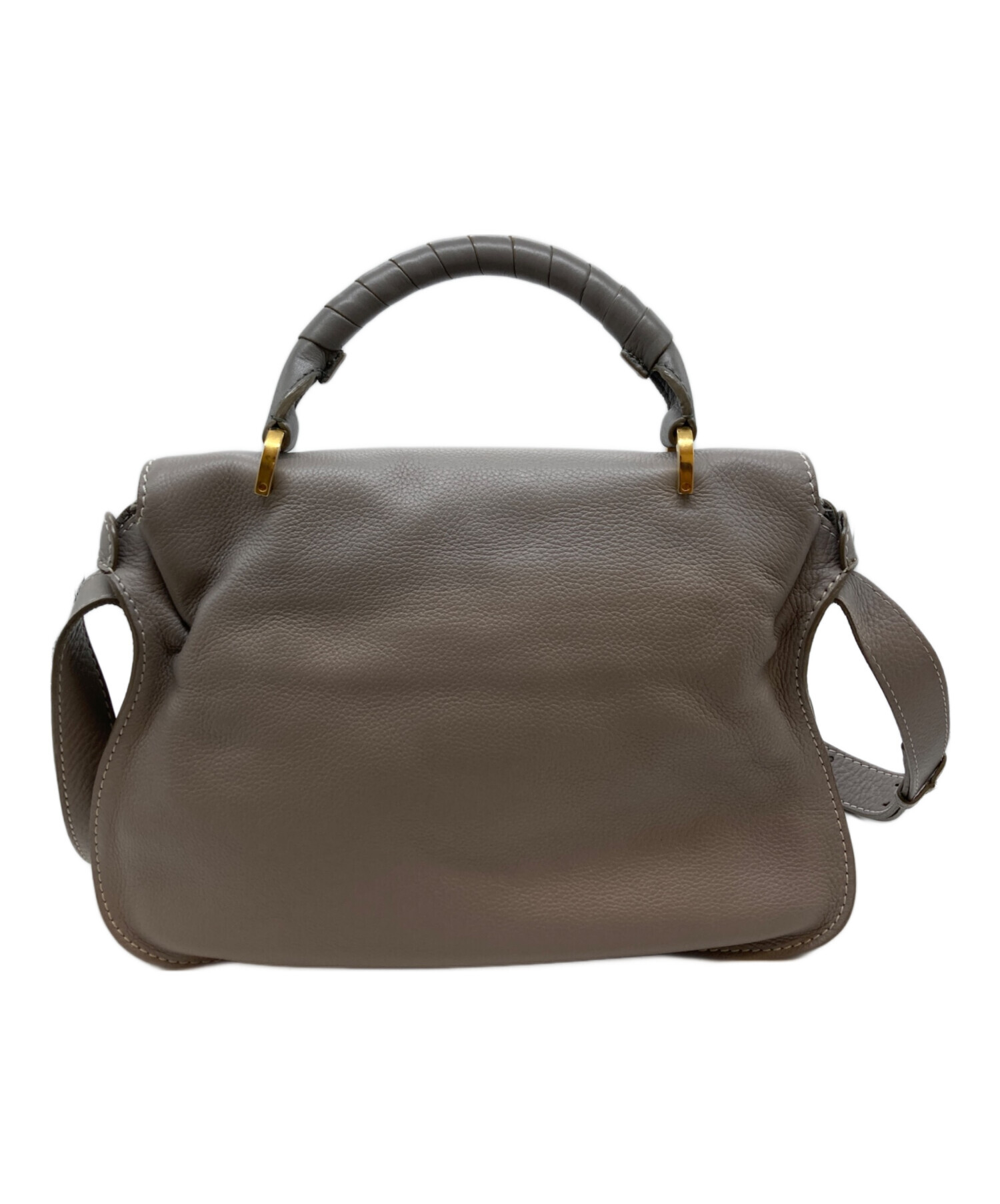 中古・古着通販】Chloe (クロエ) MARCIE 2WAYショルダーバッグ グレー