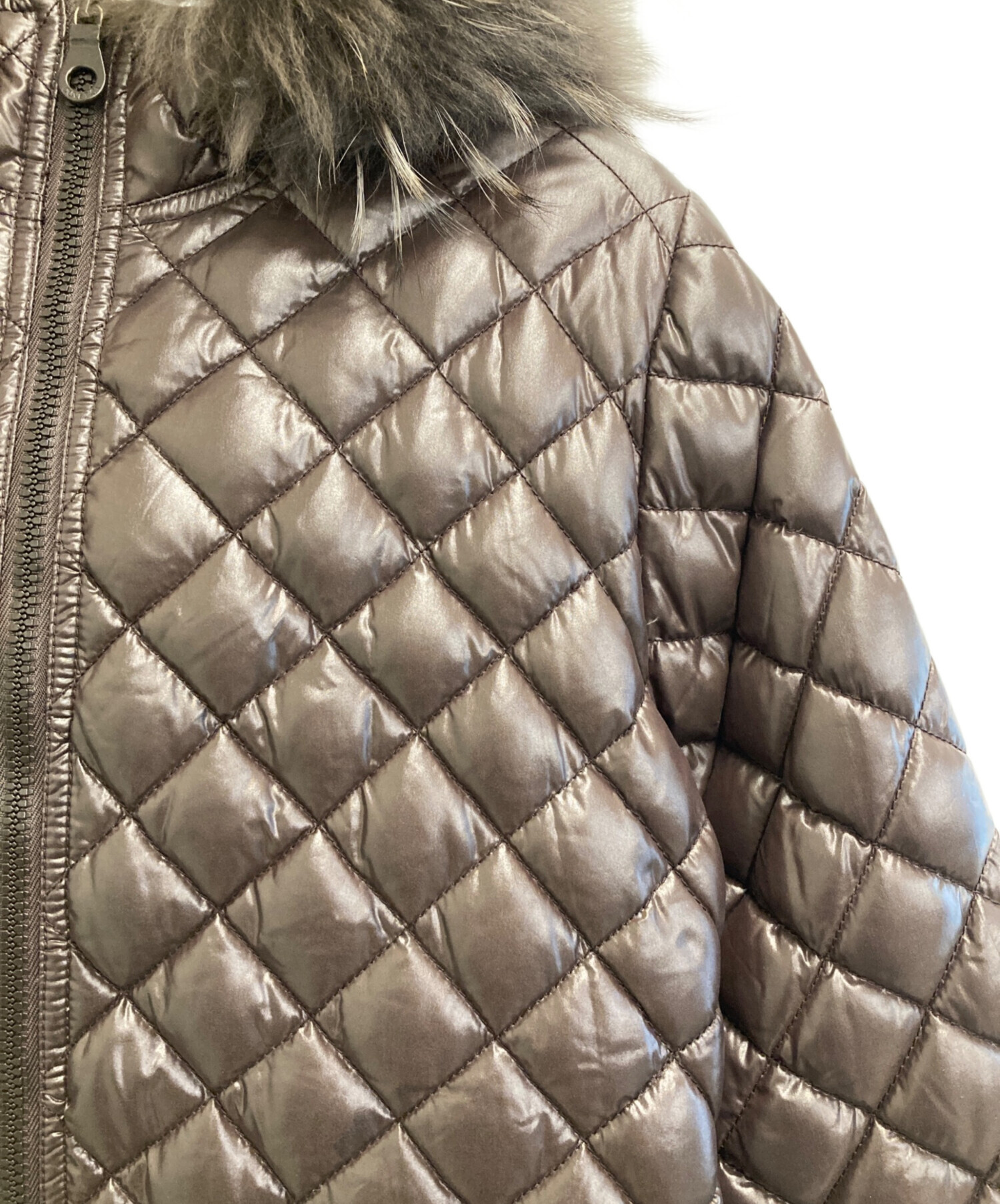 DUVETICA デュペティカ ダウンコート ヘリンボーン　キルティング 中古・古着通販】DUVETICA (デュベティカ) キルティングダウンコート