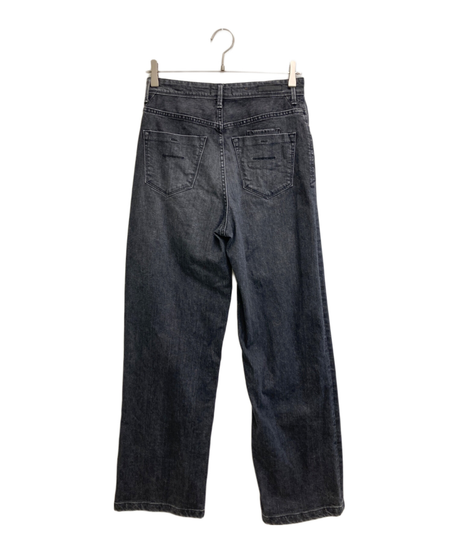 中古・古着通販】YANUK (ヤヌーク) LILITH Wide Straight ブラック