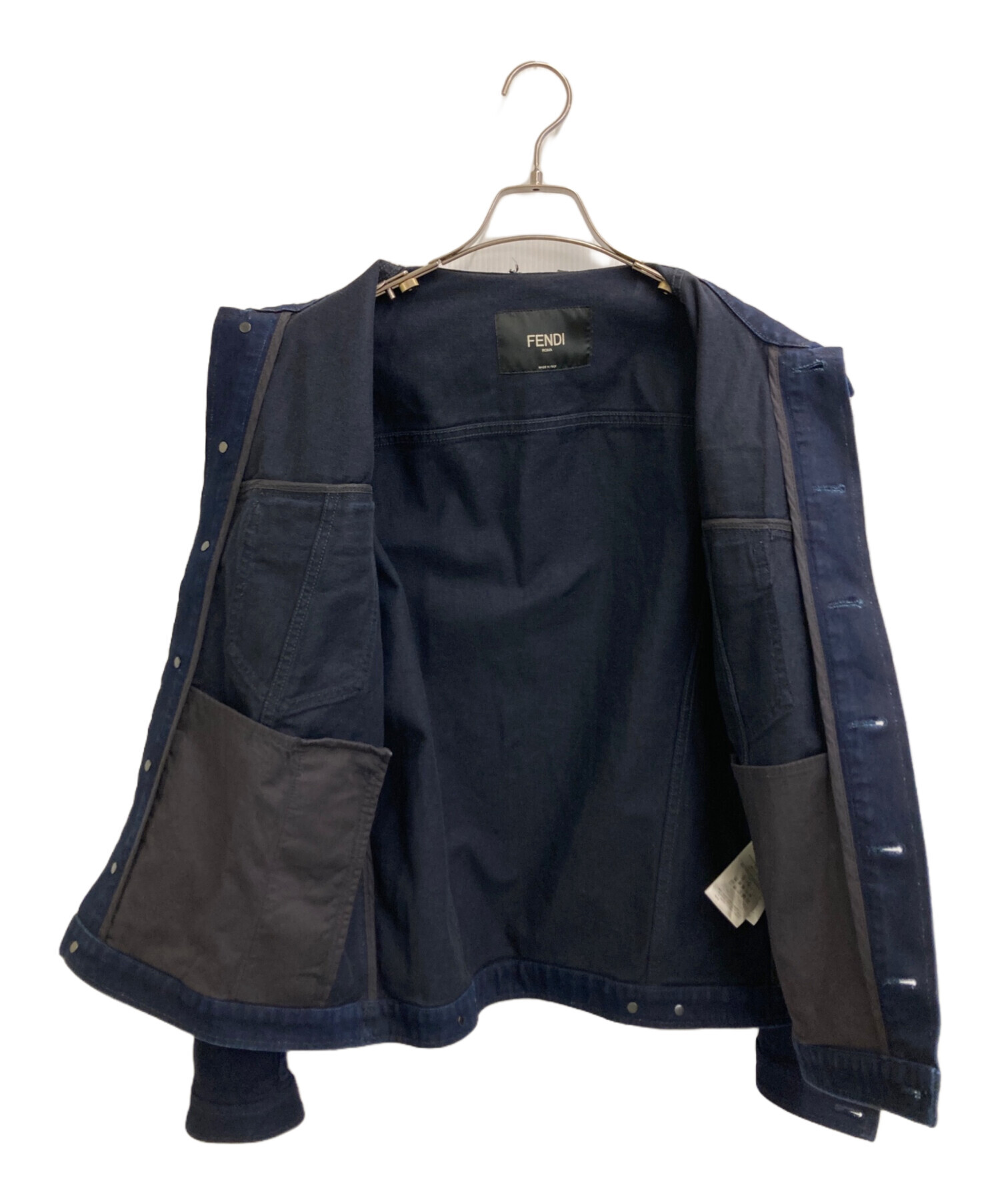 中古・古着通販】FENDI (フェンディ) デニムジャケット インディゴ