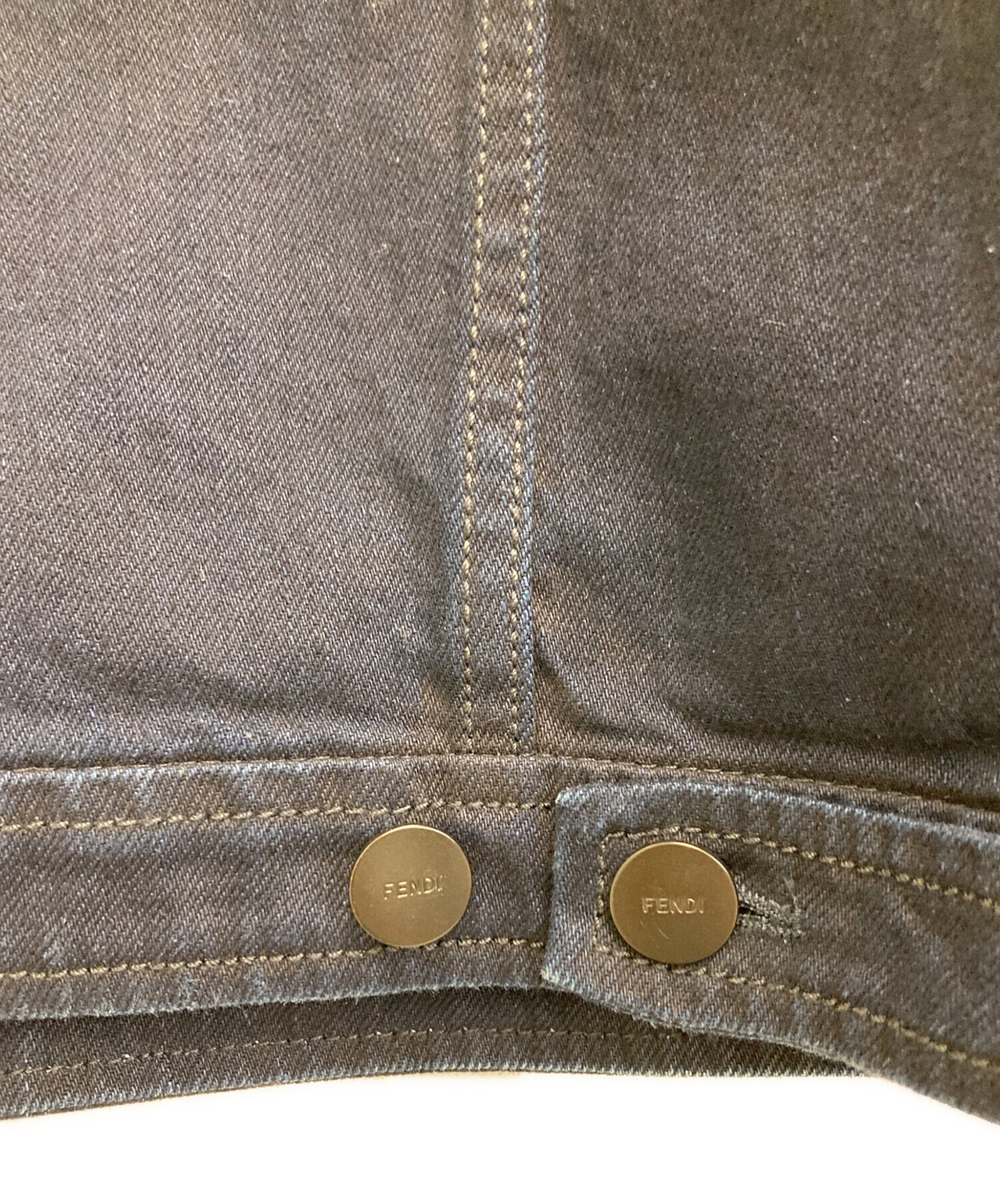 中古・古着通販】FENDI (フェンディ) デニムジャケット インディゴ