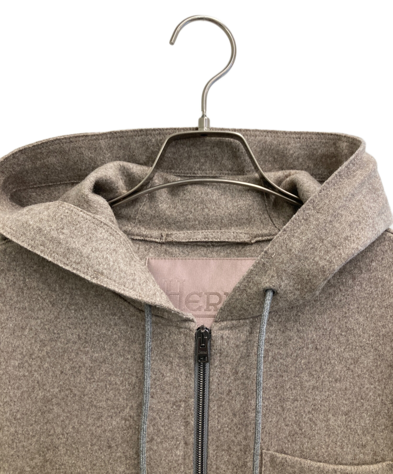 中古・古着通販】HERNO resort (ヘルノリゾート) ジップパーカー