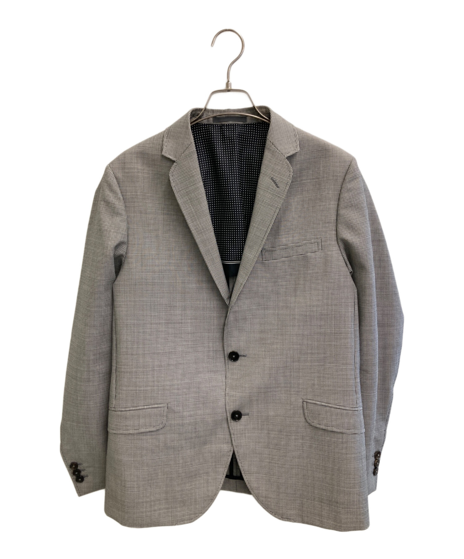 中古・古着通販】GUCCI (グッチ) テーラードジャケット グレー サイズ 