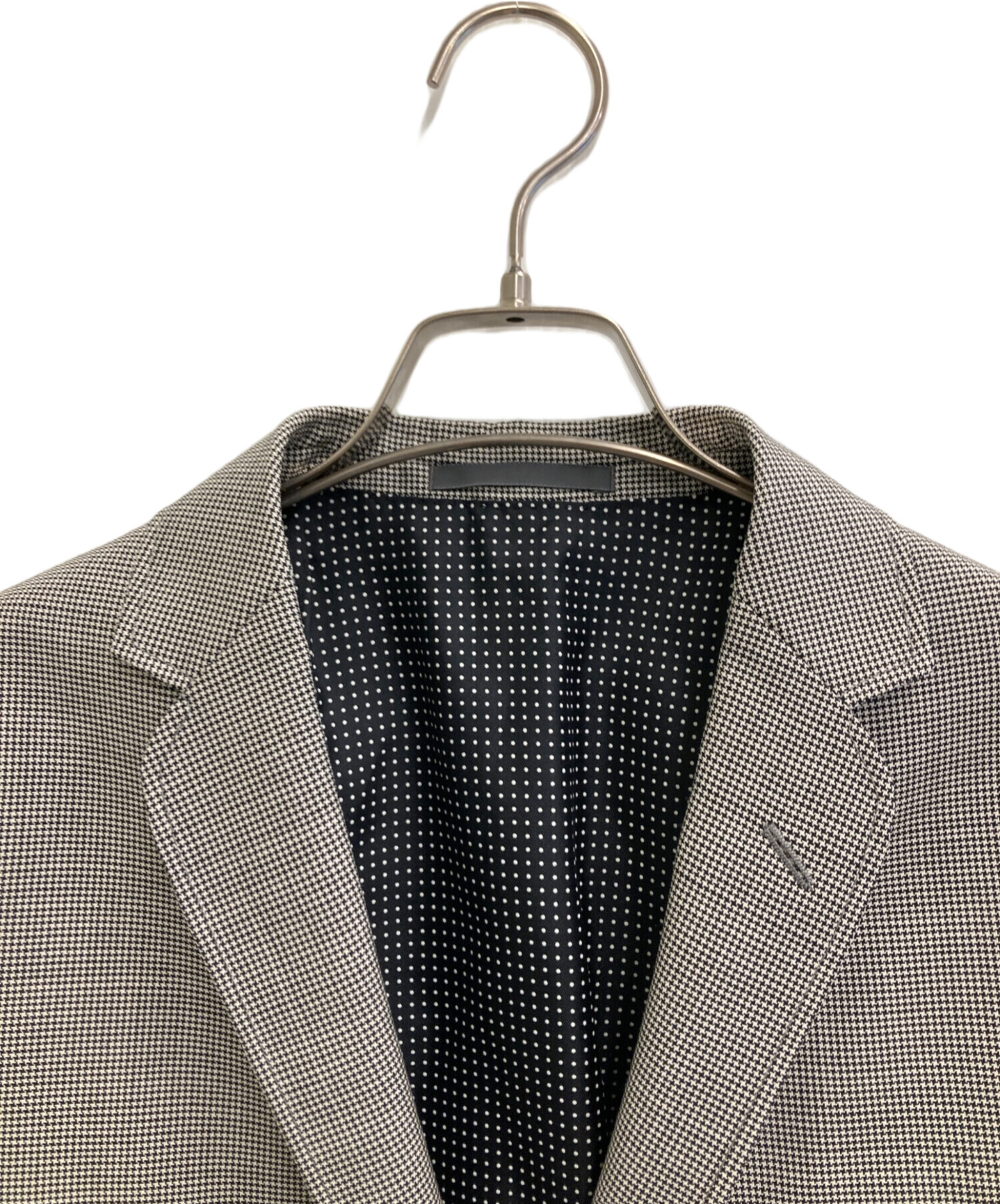 中古・古着通販】GUCCI (グッチ) テーラードジャケット グレー サイズ 
