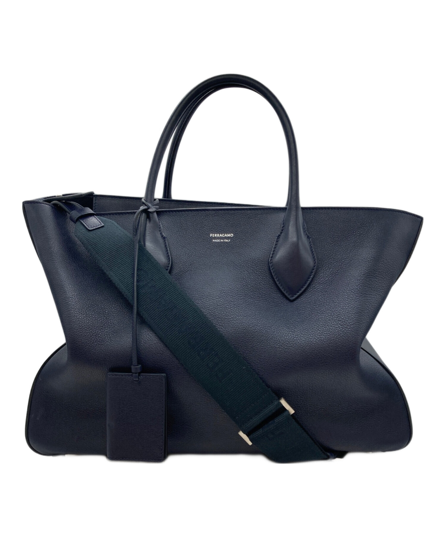 サルヴァトーレフェラガモ 2way トートバッグ 中古・古着通販】Salvatore Ferragamo (サルヴァトーレ フェラガモ