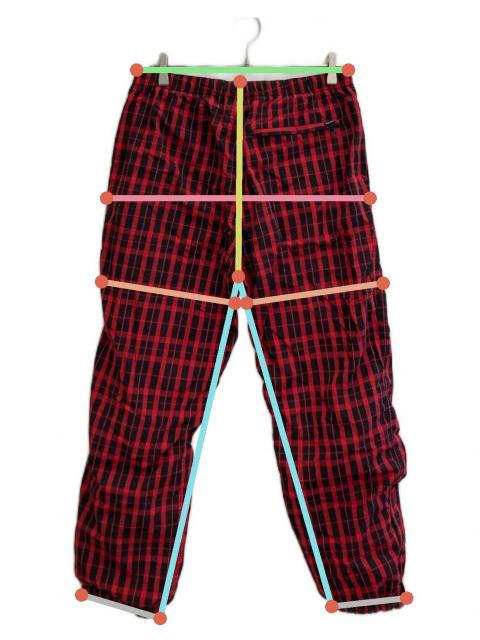 中古・古着通販】Supreme (シュプリーム) 18AW Nylon plaid track