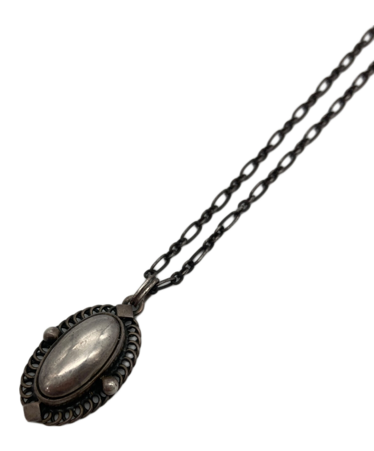 美品  ジョージジェンセン 2004 ネックレス オニキス 中古・古着通販】Georg Jensen (ジョージジェンセン) 2004年