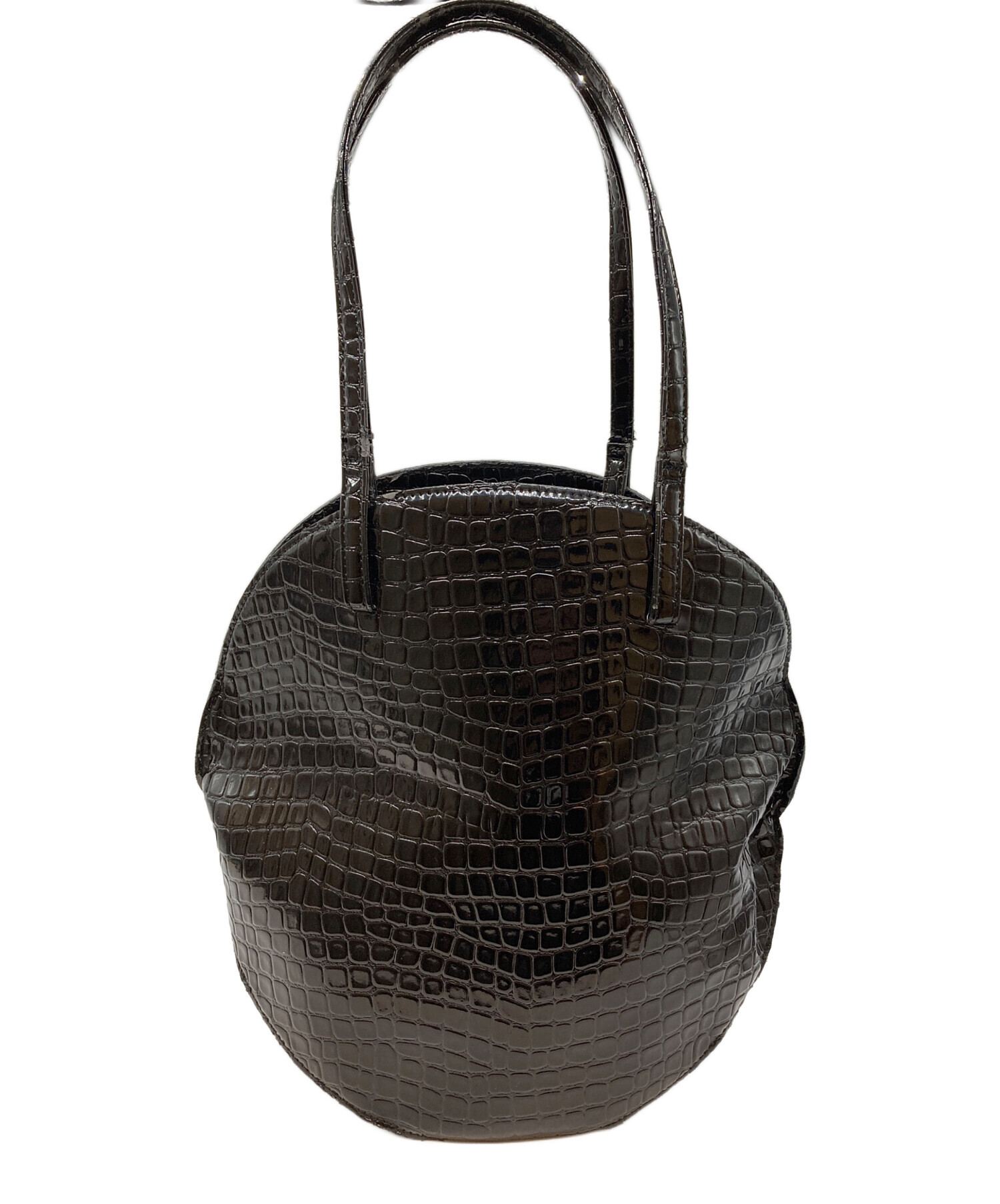 JUNYA WATANABE コムデギャルソン クロコ型押しトートバッグ 中古・古着通販】JUNYA WATANABE COMME des GARCONS ((ジュンヤ