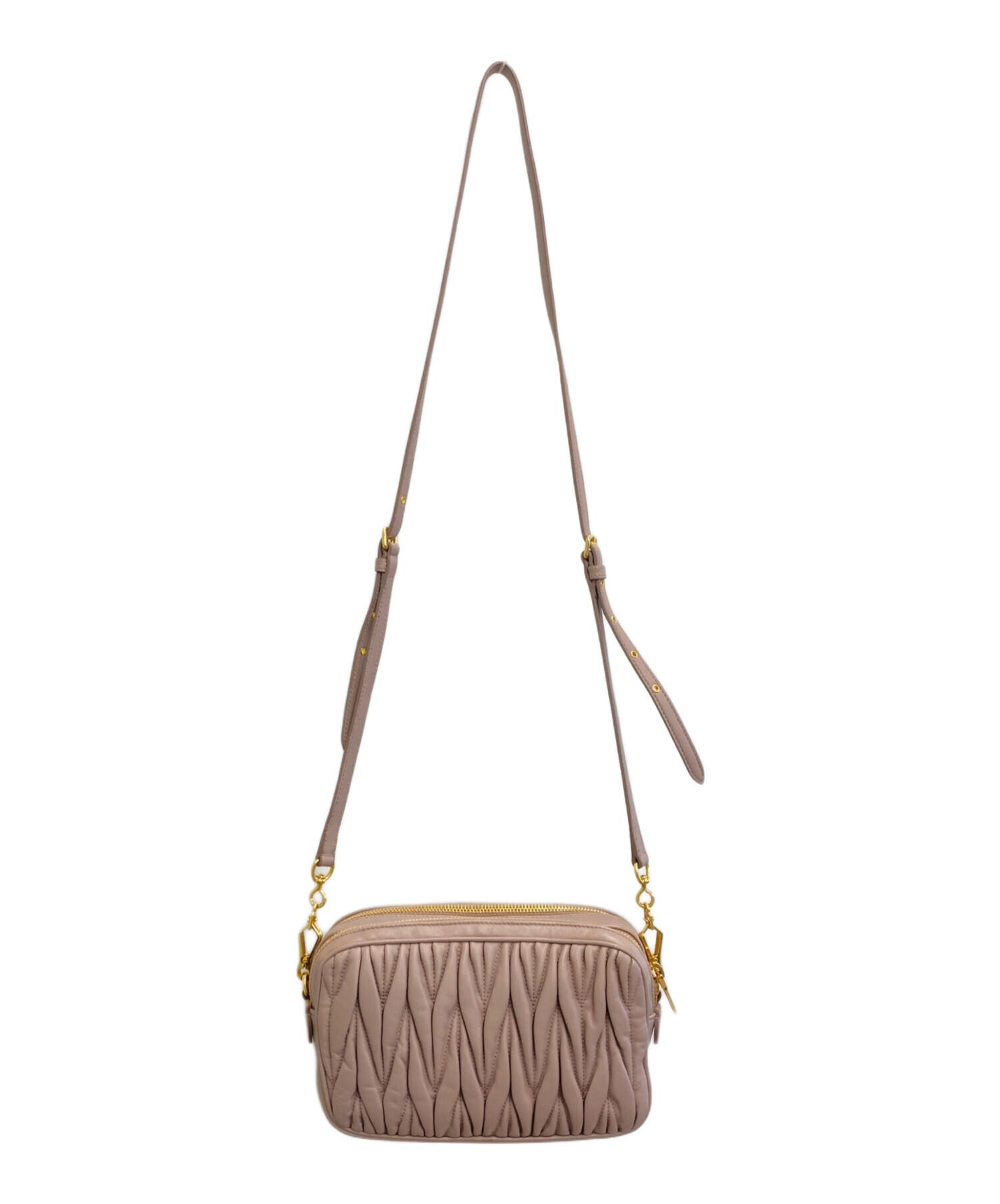 中古・古着通販】MIU MIU (ミュウミュウ) マテラッセショルダーバッグ