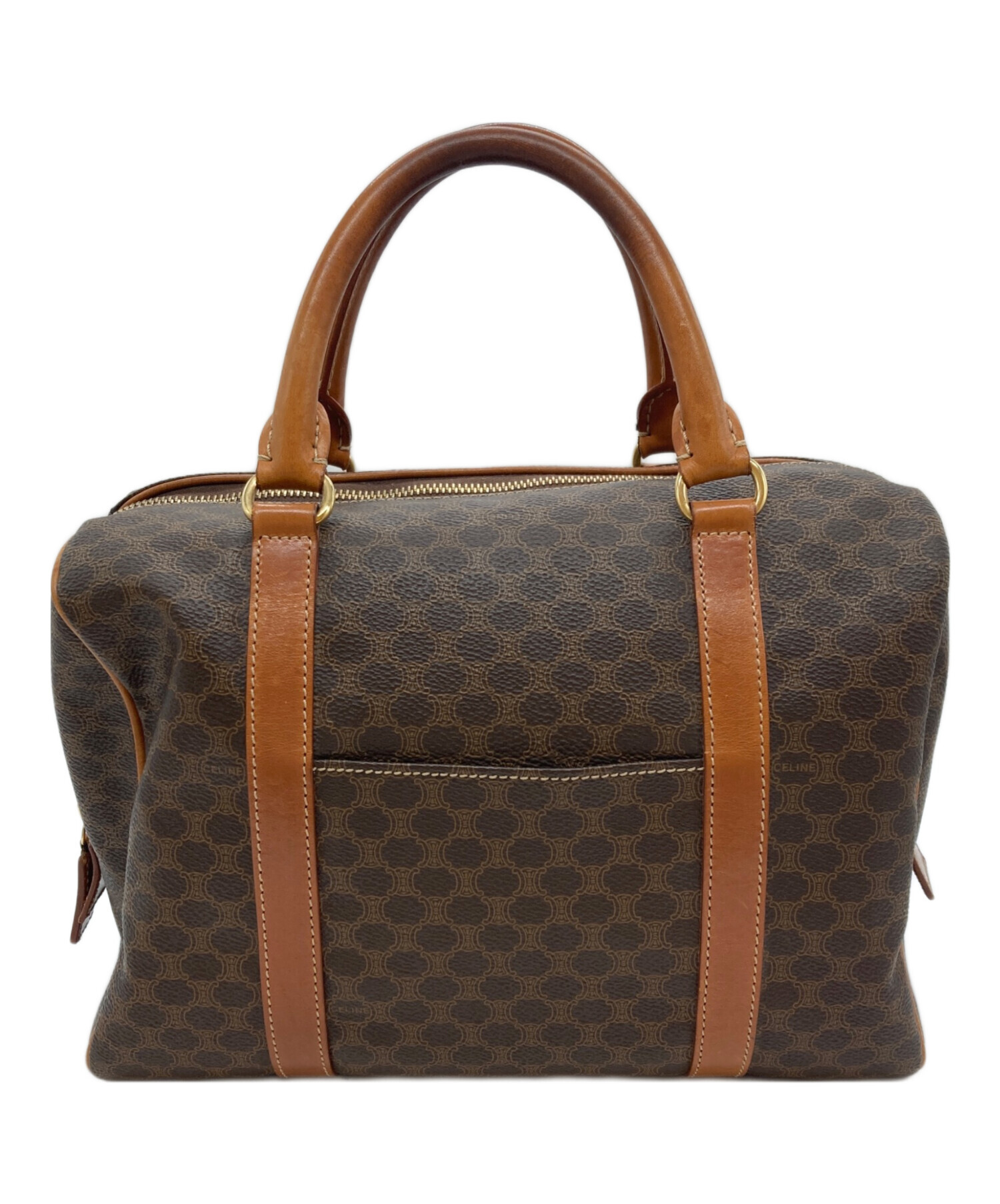 中古・古着通販】CELINE (セリーヌ) マカダム柄2WAYボストンバッグ