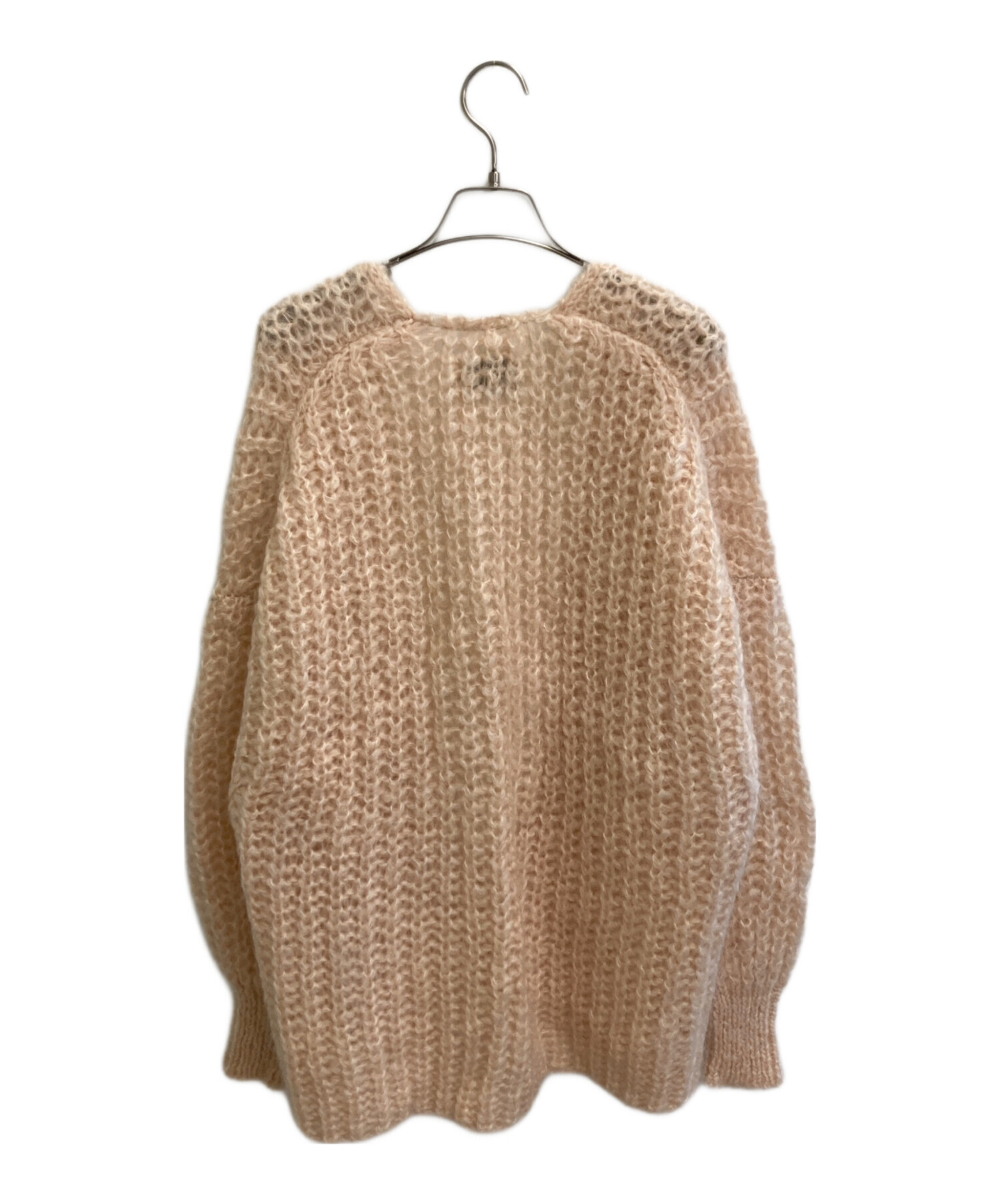 Curensology（カレンソロジー）モヘアスカシニットカーディガン Curensology（カレンソロジー）の「Curensology(カレンソロジー